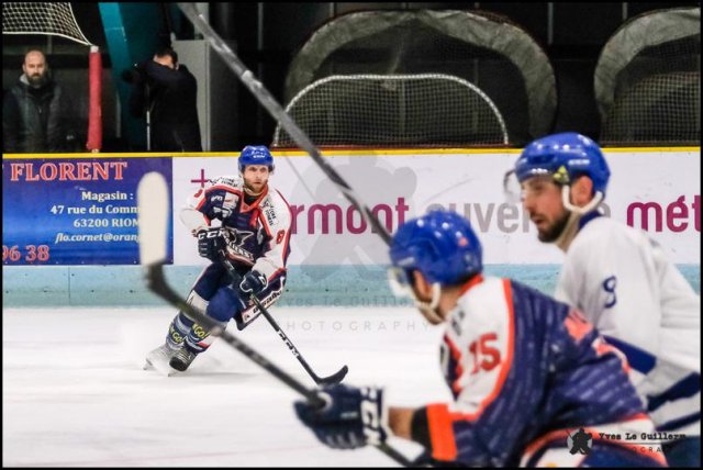 Photo hockey reportage D2 - Clermont VS Paris en photos 2019-03-02