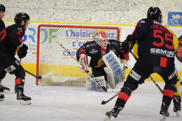 Photo hockey match Chamonix  - Rouen le 06/03/2019