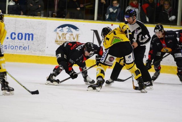Photo hockey match Chamonix  - Rouen le 06/03/2019