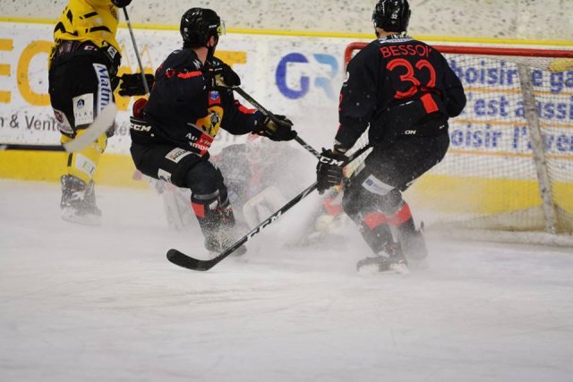 Photo hockey match Chamonix  - Rouen le 06/03/2019