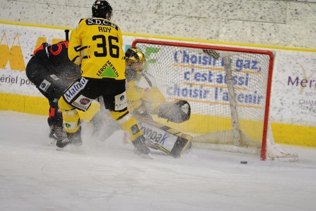 Photo hockey match Chamonix  - Rouen le 06/03/2019