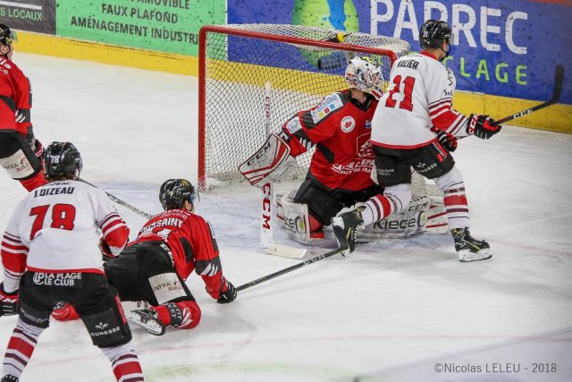 Photo hockey match Amiens  - Bordeaux le 08/03/2019