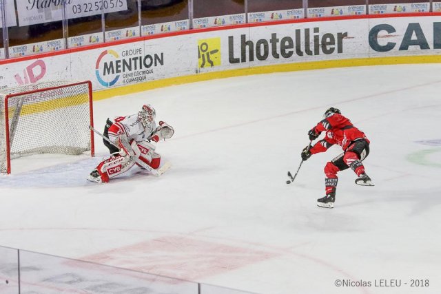 Photo hockey match Amiens  - Bordeaux le 08/03/2019