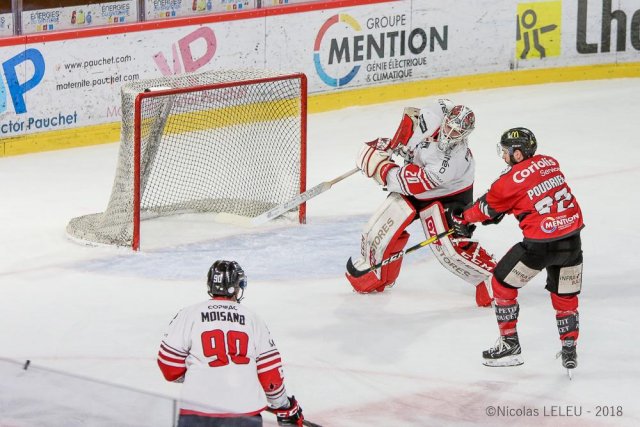 Photo hockey match Amiens  - Bordeaux le 08/03/2019
