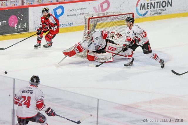 Photo hockey match Amiens  - Bordeaux le 08/03/2019