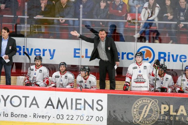 Photo hockey match Amiens  - Bordeaux le 08/03/2019
