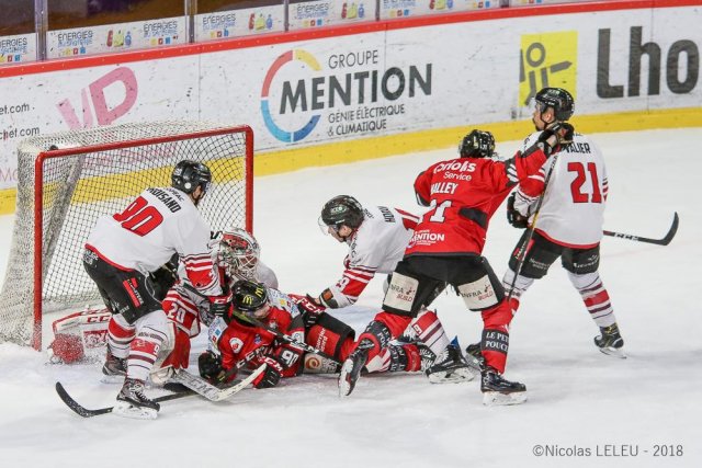 Photo hockey match Amiens  - Bordeaux le 08/03/2019