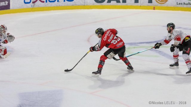 Photo hockey match Amiens  - Bordeaux le 08/03/2019