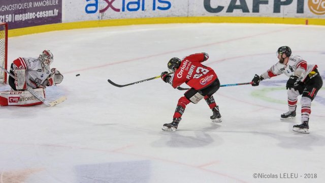 Photo hockey match Amiens  - Bordeaux le 08/03/2019
