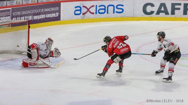Photo hockey match Amiens  - Bordeaux le 08/03/2019