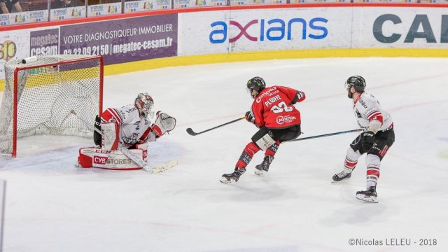 Photo hockey match Amiens  - Bordeaux le 08/03/2019