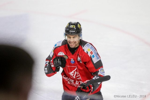 Photo hockey match Amiens  - Bordeaux le 08/03/2019