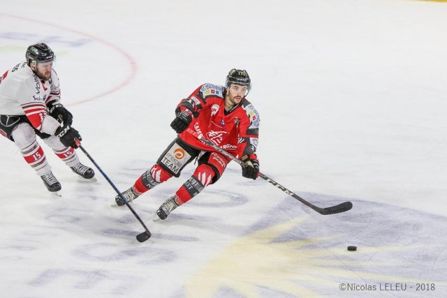 Photo hockey match Amiens  - Bordeaux le 08/03/2019