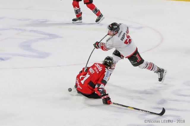Photo hockey match Amiens  - Bordeaux le 08/03/2019