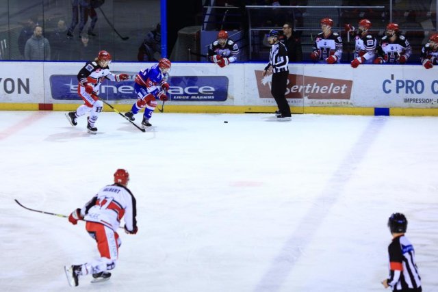 Photo hockey match Lyon - Anglet le 09/03/2019