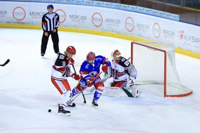 Photo hockey match Lyon - Anglet le 09/03/2019