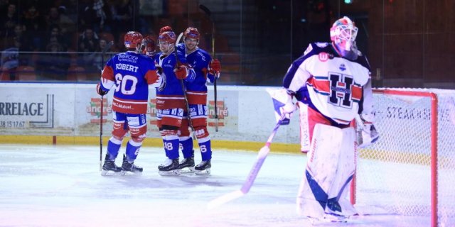 Photo hockey match Lyon - Anglet le 09/03/2019