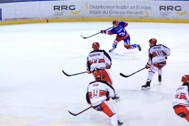 Photo hockey match Lyon - Anglet le 09/03/2019