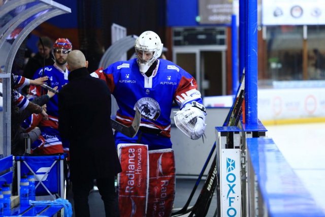 Photo hockey match Lyon - Anglet le 09/03/2019