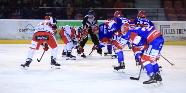 Photo hockey match Lyon - Anglet le 09/03/2019