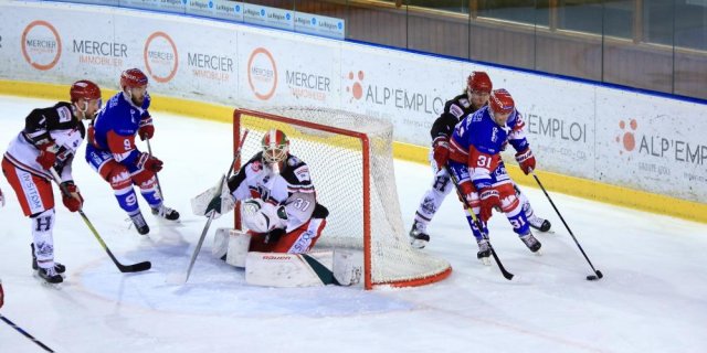 Photo hockey match Lyon - Anglet le 09/03/2019