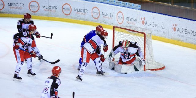 Photo hockey match Lyon - Anglet le 09/03/2019