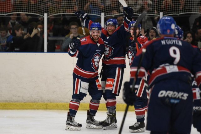 Photo hockey match Wasquehal Lille - Courchevel-Méribel-Pralognan le 09/03/2019