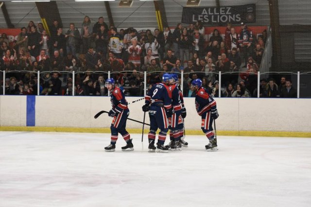 Photo hockey match Wasquehal Lille - Courchevel-Méribel-Pralognan le 09/03/2019