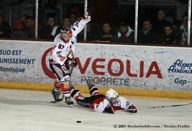 Photo hockey match Briançon  - Grenoble  le 24/03/2009
