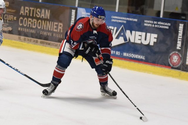 Photo hockey match Wasquehal Lille - Courchevel-Méribel-Pralognan le 09/03/2019