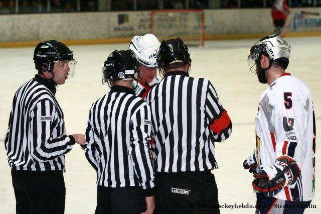 Photo hockey match Briançon  - Grenoble  le 24/03/2009