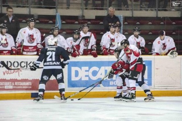 Photo hockey match Marseille - Briançon  le 10/03/2019