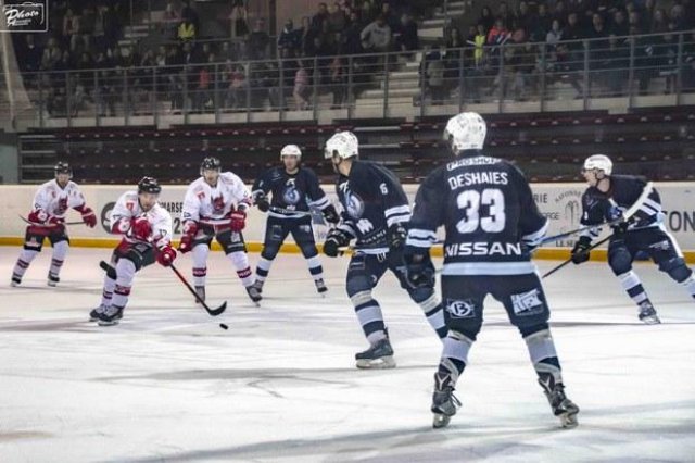 Photo hockey match Marseille - Briançon  le 10/03/2019