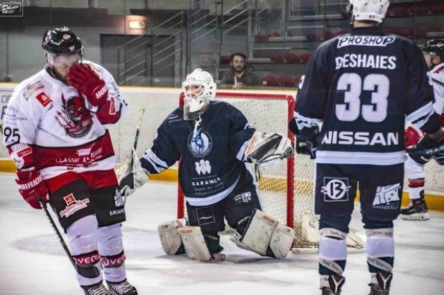 Photo hockey match Marseille - Briançon  le 10/03/2019