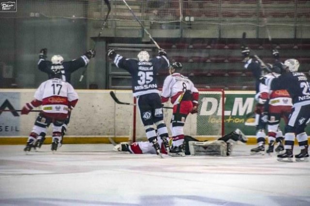 Photo hockey match Marseille - Briançon  le 10/03/2019