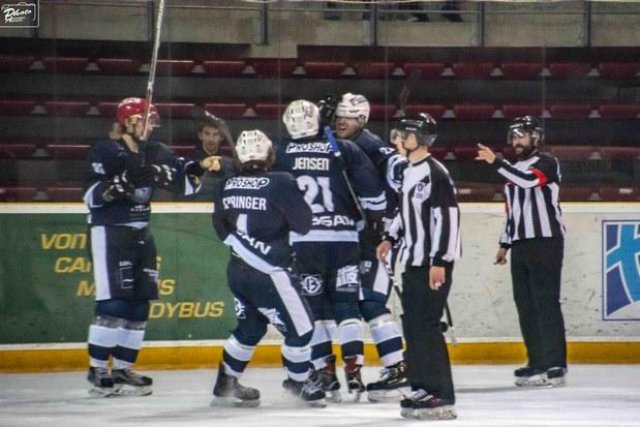 Photo hockey match Marseille - Briançon  le 10/03/2019
