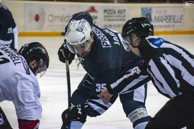 Photo hockey match Marseille - Briançon  le 10/03/2019
