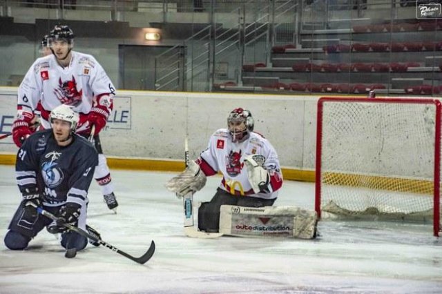 Photo hockey match Marseille - Briançon  le 10/03/2019