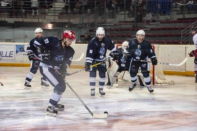 Photo hockey match Marseille - Briançon  le 10/03/2019