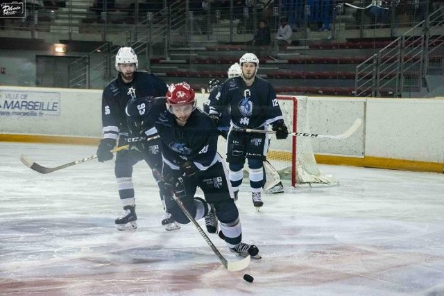 Photo hockey match Marseille - Briançon  le 10/03/2019