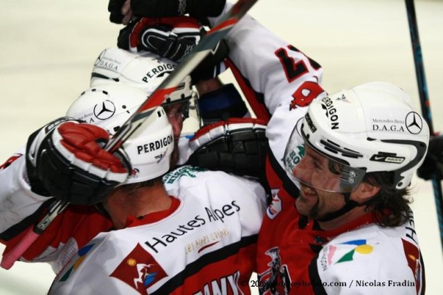 Photo hockey match Briançon  - Grenoble  le 24/03/2009