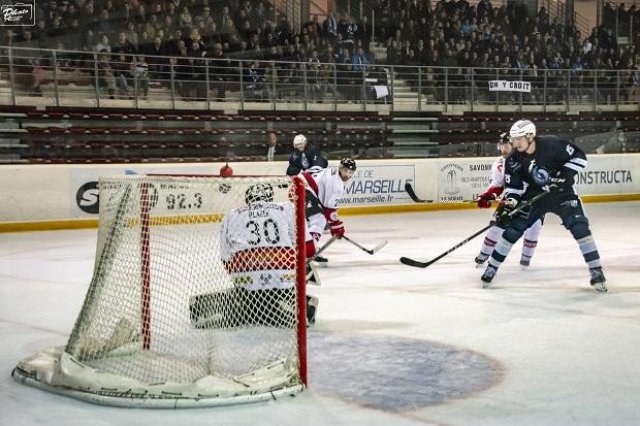 Photo hockey match Marseille - Briançon  le 10/03/2019