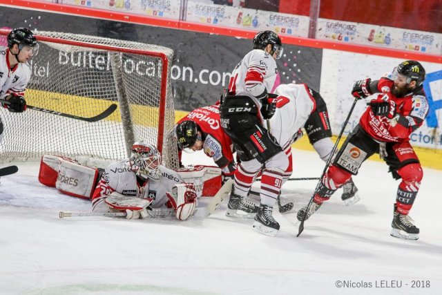 Photo hockey match Amiens  - Bordeaux le 12/03/2019