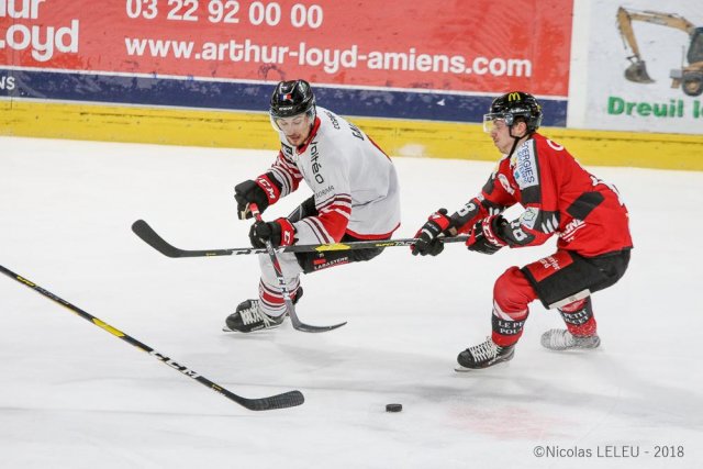 Photo hockey match Amiens  - Bordeaux le 12/03/2019