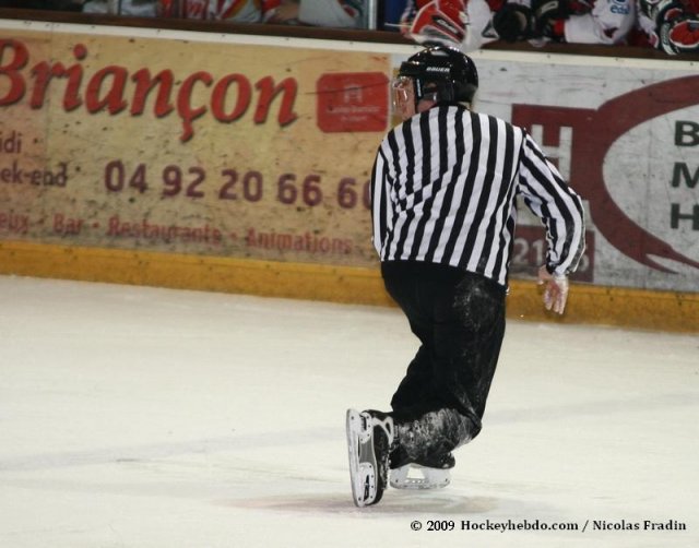 Photo hockey match Briançon  - Grenoble  le 24/03/2009