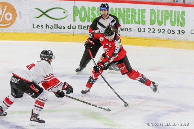 Photo hockey match Amiens  - Bordeaux le 12/03/2019