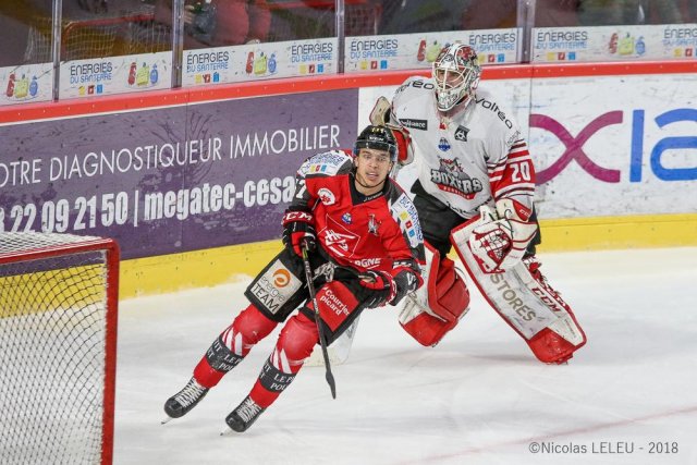 Photo hockey match Amiens  - Bordeaux le 12/03/2019