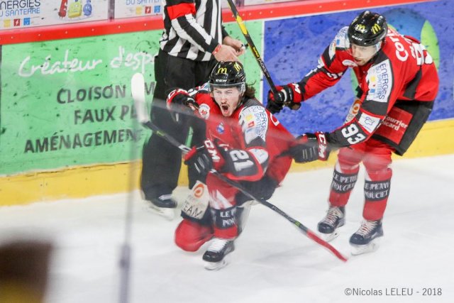 Photo hockey match Amiens  - Bordeaux le 12/03/2019
