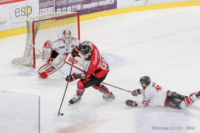 Photo hockey match Amiens  - Bordeaux le 12/03/2019