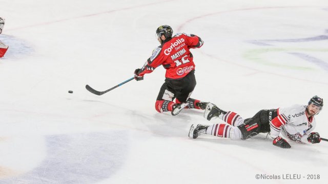 Photo hockey match Amiens  - Bordeaux le 12/03/2019